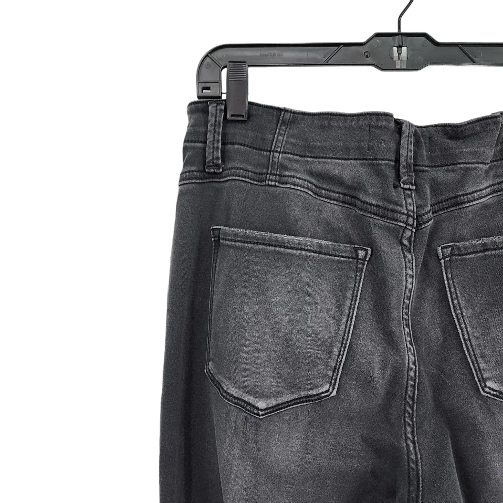 Kancan Women's Cotton Blend High Rise Flare Jeans - 30 - Picture 7 of 8